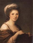 Angelica Kauffmann Self-Portrait oil on canvas